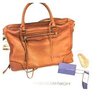 Rebecca Minkoff Regan Satchel Tote Shoulder Bag
